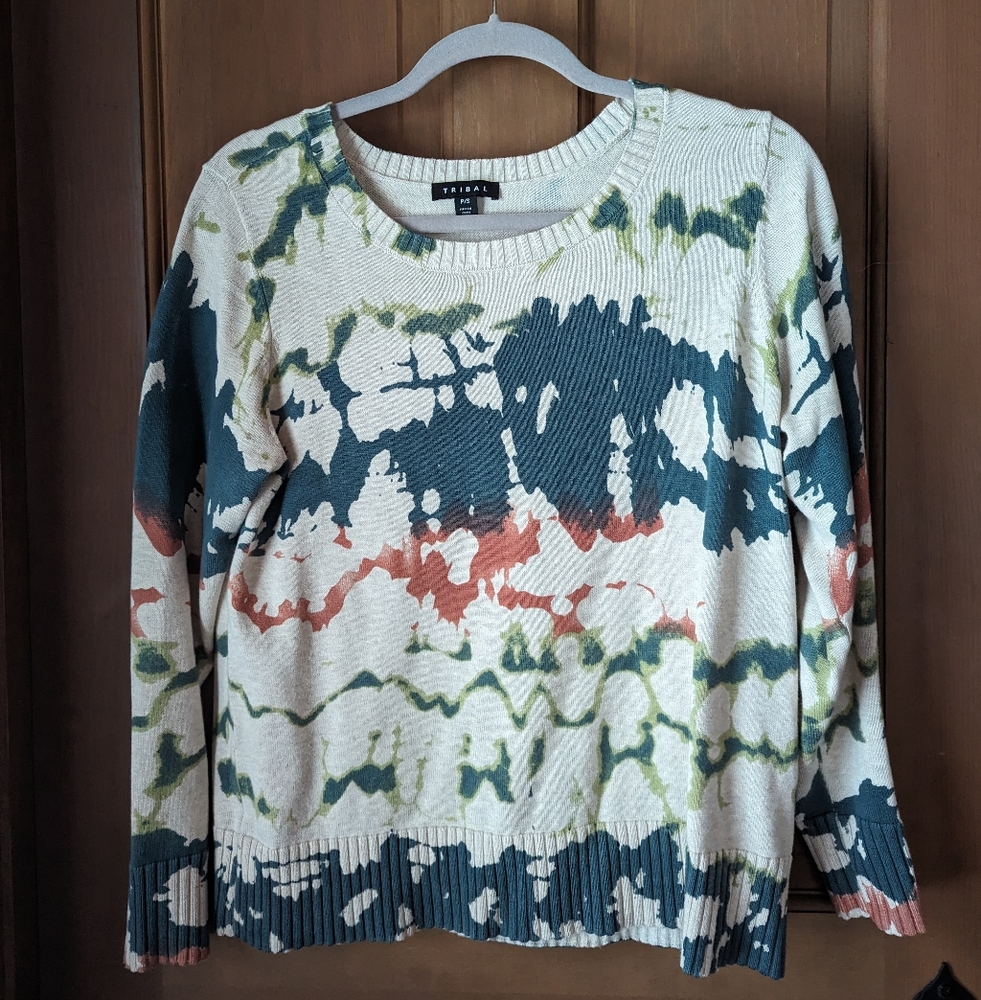 Tribal light weight cotton sweater